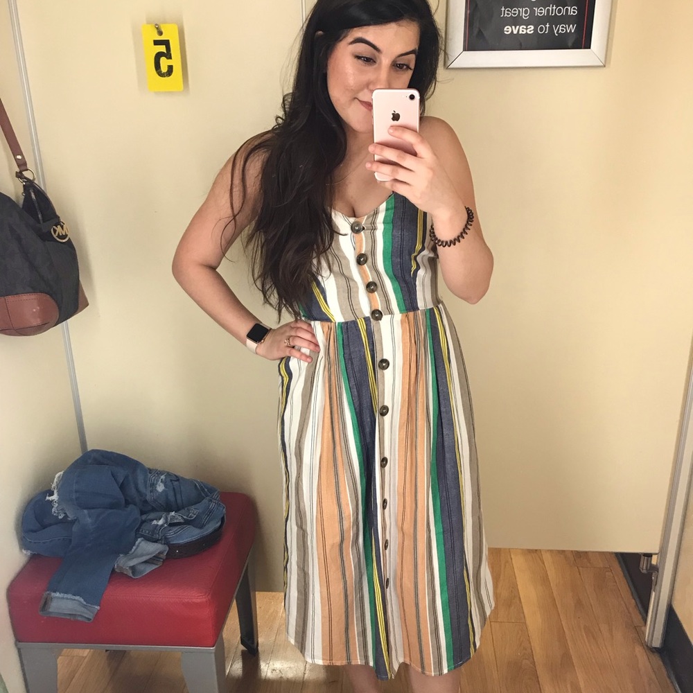Mid-Length Dress WITH Pockets